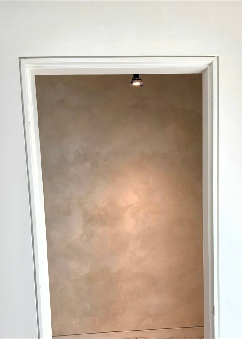 Venetian plaster panel