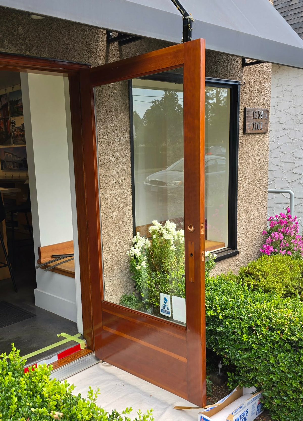 Trim doors and wood